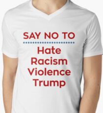 Say No To Trump Men's V-Neck T-Shirt
