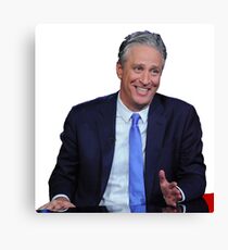 The Daily Show with Jon Stewart Canvas Print