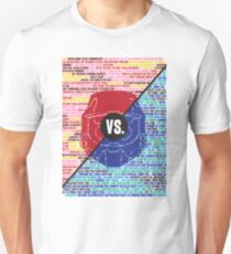 Red Vs. Blue Unisex T-Shirt