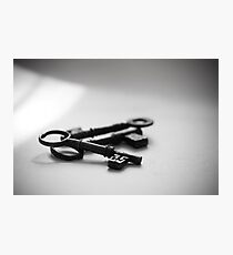 Old Keys Photographic Print