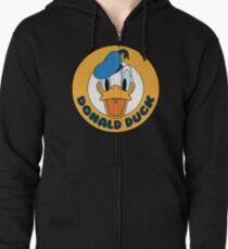 Donald Duck Zipped Hoodie