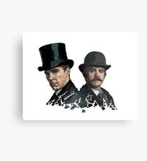 Sherlock And Watson Metal Print