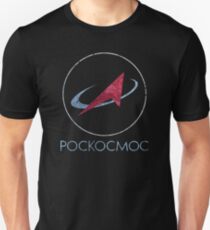POCKOCKMOC Russian Space Agency Unisex T-Shirt