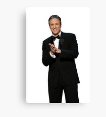 The Daily Show with Jon Stewart Canvas Print