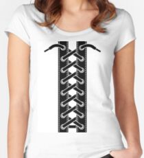 Corset lacing Women's Fitted Scoop T-Shirt