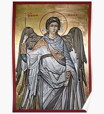 Archangel Michael - Eastern Orthodox icon Poster