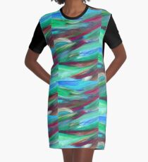 The Sea Graphic T-Shirt Dress