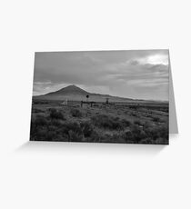 Pavement Ends Greeting Card