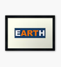 eARTh Framed Print