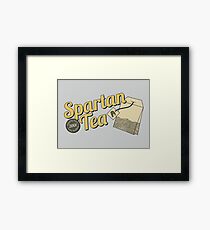 Spartan Tea Framed Print