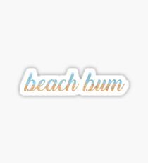 Pegatina Beach Bum