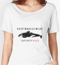 Keep Whales Wild Women's Relaxed Fit T-Shirt