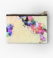 Italien-Kartenaquarell-Artspritzen Täschchen