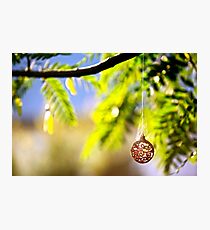 swing yellow Photographic Print