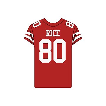 Jerry Rice #80 Jersey Graphic T-Shirt Dress for Sale by RobyChism