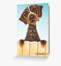 Fence Patrol Greeting Card