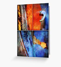 car parts Greeting Card