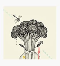 Mr. Broccoli Photographic Print