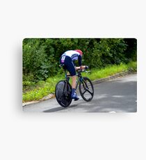Cycling Canvas Print
