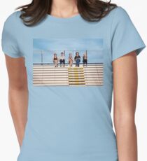 The Perks of Being a Wallflower Cast Women's Fitted T-Shirt