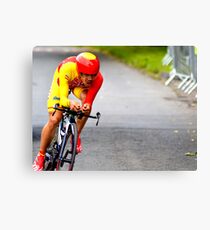Cycling Canvas Print