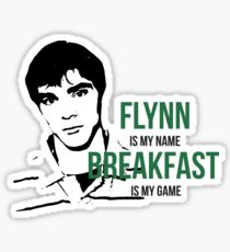 Flynn Loves Breakfast Sticker