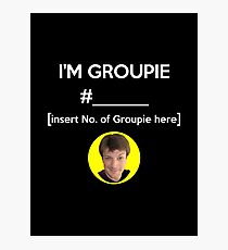 "I'm Groupie Number.... " Joss Whedon's Dr. Horrible - Light Photographic Print