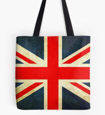 Grunge Effect Union Jack Tote Bag