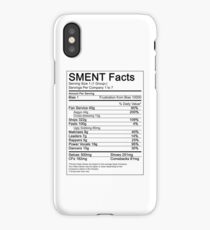 SMENT Nutrition Facts iPhone Case