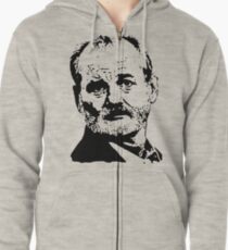 Bill Face Zipped Hoodie