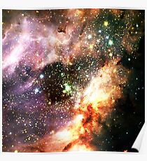 Messier 17 | Fresh Universe Poster