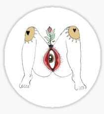 Femme See Femme Do Sticker
