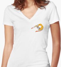 Pokemon: Ho-oh Women's Fitted V-Neck T-Shirt