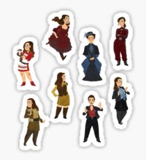 Every Clara Outfit Ever #1 Sticker