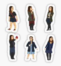 Every Clara Outfit Ever #2 Sticker