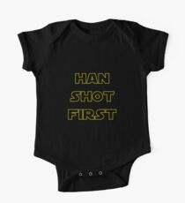 Han Shot First One Piece - Short Sleeve
