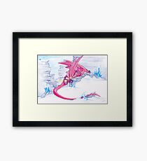 One day on the withered heath Framed Print