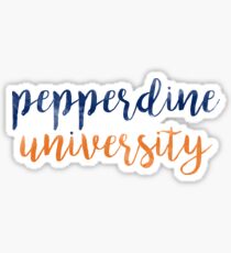 Pepperdine University Sticker