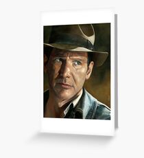 Harrison Ford - Indiana Jones Greeting Card