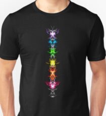 Fractal Art - Chakras - Energy Centers Unisex T-Shirt