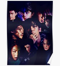 EXO - Monster-Collage Poster