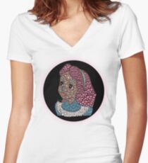 Alice Women's Fitted V-Neck T-Shirt