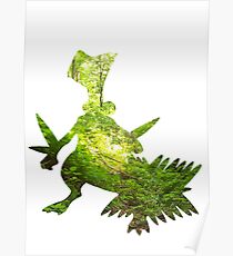 Sceptile used Leaf Storm Poster
