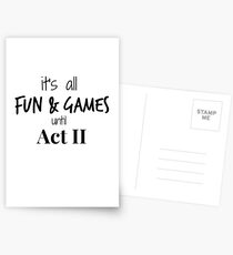 Act 2 gets Real Postcards