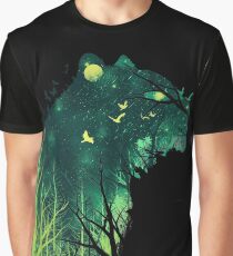 Space Tiger Graphic T-Shirt