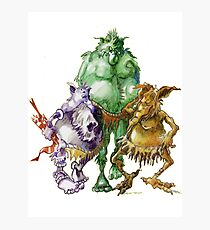 A Study in Troll Photographic Print