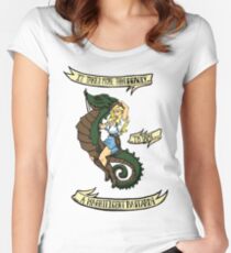 Magnifico Femina Women's Fitted Scoop T-Shirt