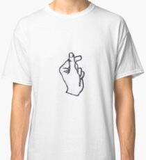 Camiseta clásica Corazón de dedo coreano