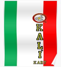 QVHK Kali Kart Poster