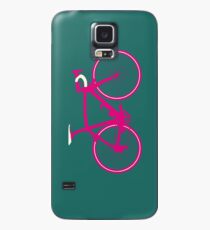 Bike Pop Art (Pink & White) Hülle & Skin für Samsung Galaxy